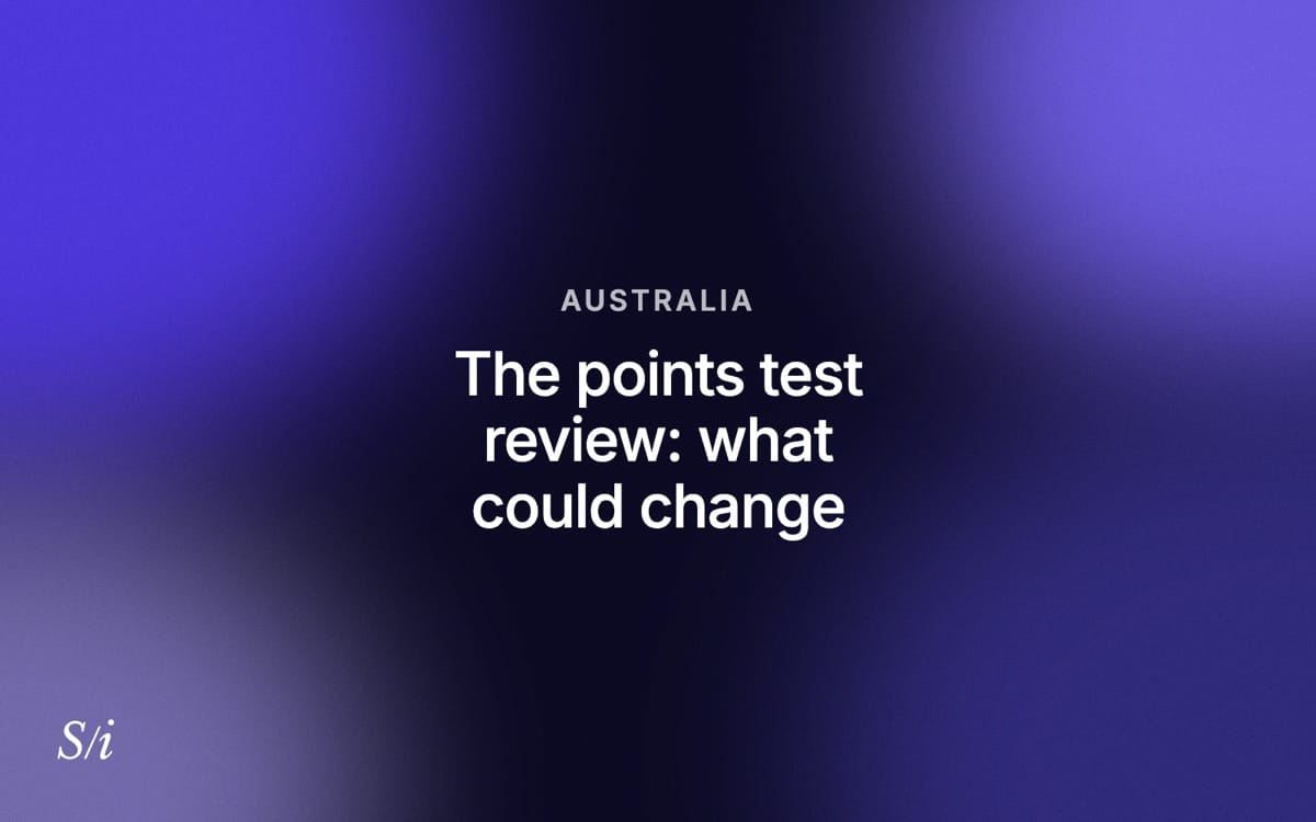 The points test review: what could change